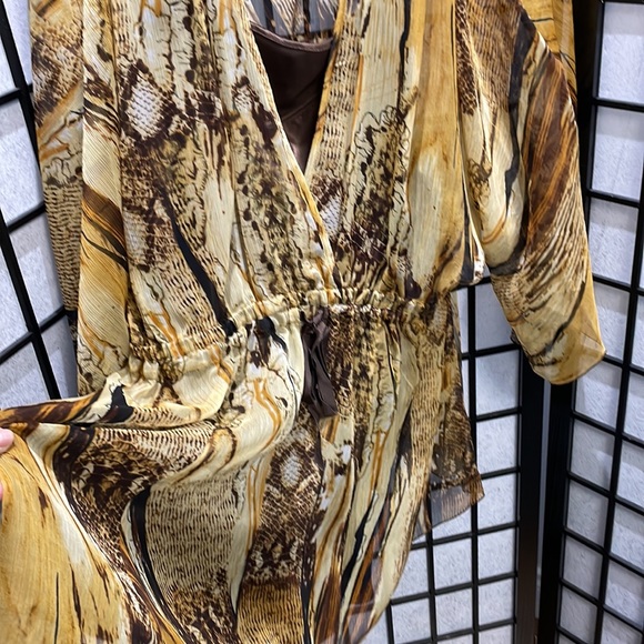 Bianca Nygard, Sheer Top w Matching Cami - 2 Pieces SZ 16 NWOT - Picture 3 of 6